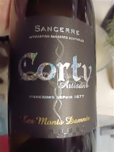 Loiredalen Sancerre Corty Artisan Les Monts Damnés 2022