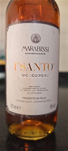 Toscana Vin Santo Marabissi l'Santo Senza annata