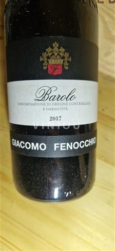 Piemonte Barolo Giacomo Fenocchio 2017