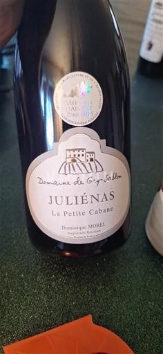 Beaujolais Juliénas Domaine Gry-Sablon La Petite Cabane 2012