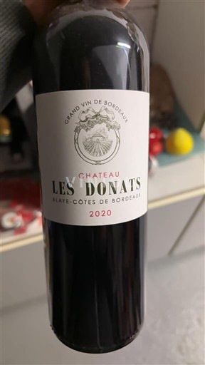 Bordeaux Ni doloceno Château Les Donats 2020