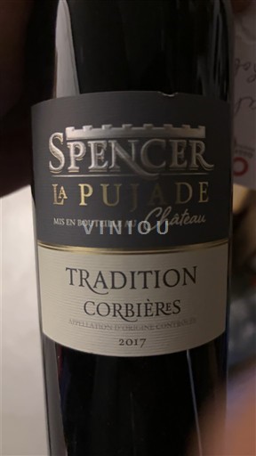 Langvedok Corbières Château Spencer La Pujade Tradition 2017
