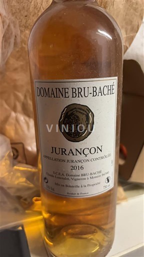 Tây Nam Jurançon Domaine Bru-Baché 2016