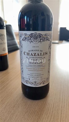 Sudoeste Côtes de Gascogne Domaine Chazalis Passion 2019