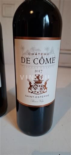 Bordeaux Saint-Estèphe Château Côme 2017