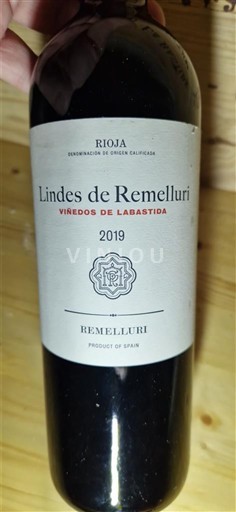 La Rioja Rioja Remelluri Lindes de Remelluri Viñedos de Labastida 2019