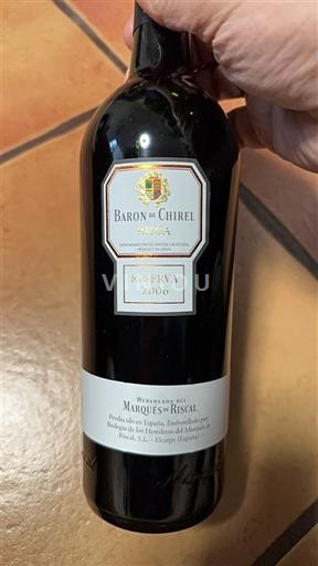 La Rioja Rioja Herederos del Marqués de Riscal Barón de Chirel Reserva 2006