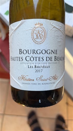Borgoña No especificado Héritiers Saint-Abel Les Bruyères 2017