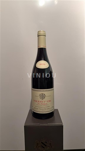 Wines Rouge sec Les Santenots Domaine Vincent Bouzereau 2022 France Burgundy Volnay AOC Premier Cru