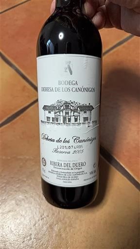 Castilien og León Ribera del Duero Bodega Dehesa de los Canónigos Reserva 2005