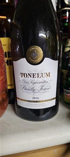 Dolina Loare Pouilly-fumé Tonselum Les Vignottes 2016