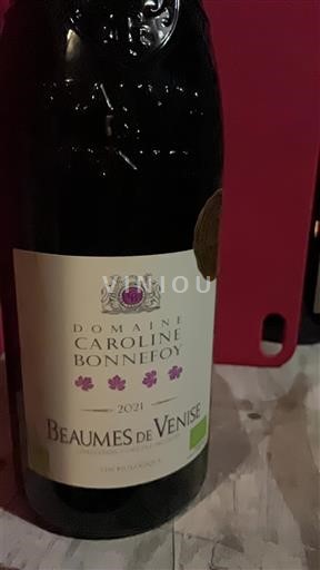 Thung lũng Rhône Beaumes de Venise Domaine Caroline Bonnefoy 2021