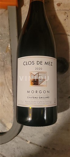 Beaujolais Morgon Clos de Mez Château Gaillard 2020