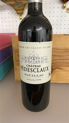 Бордо Пойяк Grand Cru Château Pédesclaux 2009