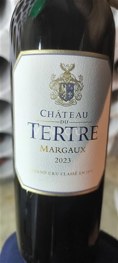 Bordeaux Margaux Grand Cru Château Tertre 2023