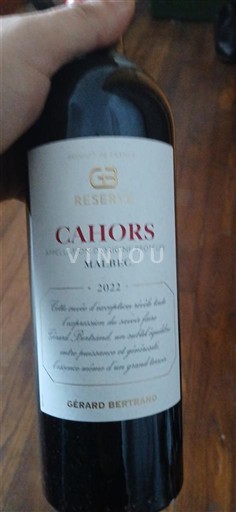 Zuidwest-Frankrijk Cahors Gérard Bertrand Réserve 2022