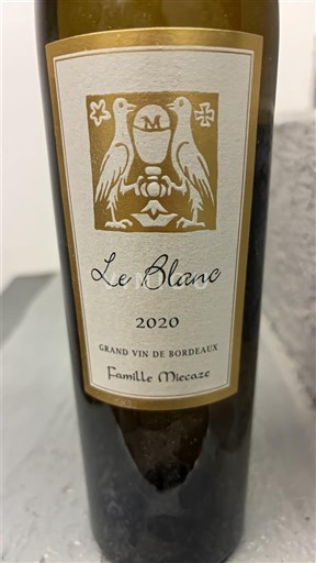 Bordeaux Famille Miecaze Le Blanc 2020