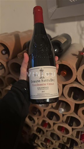 Rhônedalen Gigondas Domaine Santa Duc Clos Derrière Vieille 2017