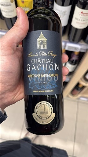 Bordeaux Montagne-saint-émilion Château Gachon les Petits Pasages 2020