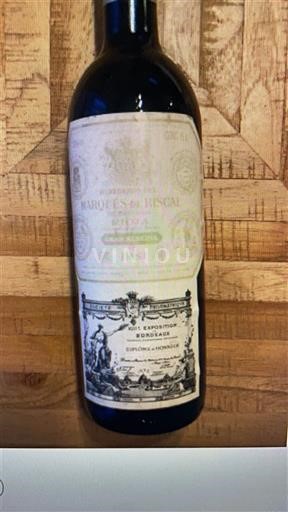 La Rioja Rioja Marqués de Riscal 1981