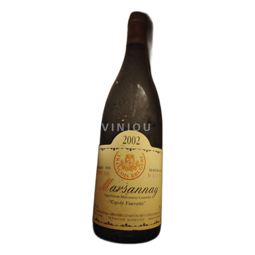 Burgundija Marsannay François BRUGERE Fauvette 2002