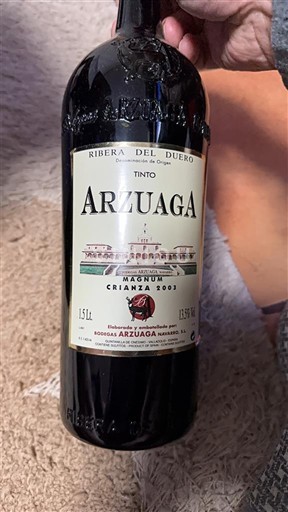 Castilien og León Ribera del Duero Arzuaga Crianza 2003