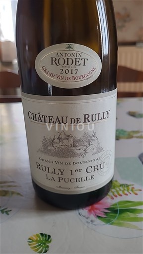 Bourgogne Rully Premier Cru Château Rully La Pucelle 2017