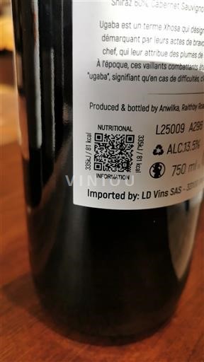 Kustområdet Stellenbosch Anwilka Ugaba Icke årgångsbetecknad