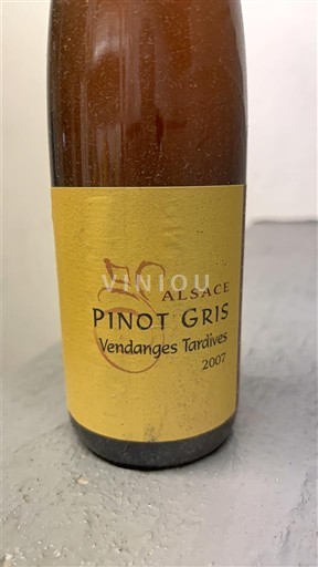 Alsasko Rulandské šedé Vendanges Tardives Vendanges Tardives 2007