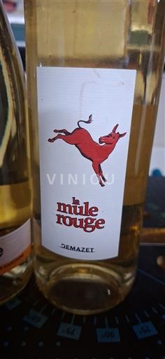 Rhônedalen Côtes du Rhône Demazet La Mule Rouge 2015