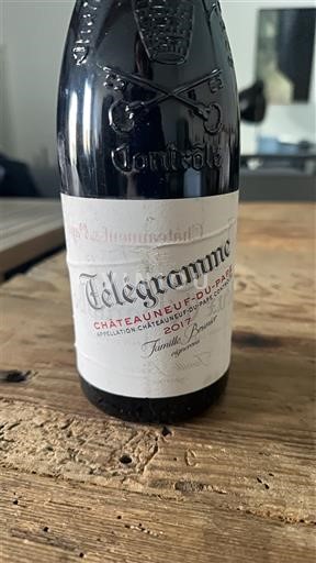 Rhônevallei Châteauneuf-du-Pape Domaine Vieux Télégraphe Télégramme 2017