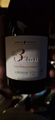Vale do Loire Chinon Domaine Jourdan Les 3 Quartiers - Pierre David Rizzato 2019
