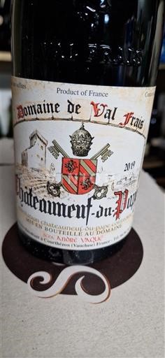 Rhônedalen Châteauneuf-du-Pape Domaine Val Frais 2019