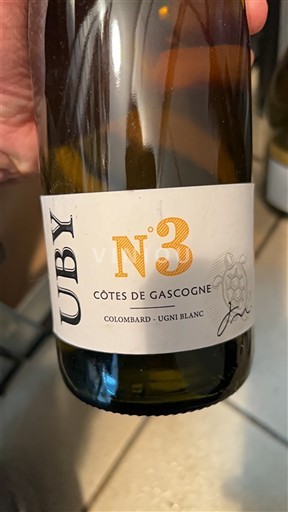 Sudoeste Côtes de Gascogne Uby N°3 2018