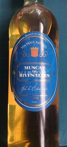 Roussillon Muscat de Rivesaltes Gel d'Embouteillage Ikke årgangsbestemt