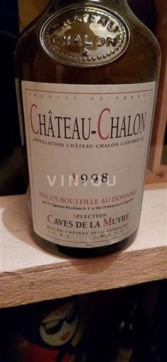 Jura Château-chalon Château Château-Chalon Sélection Caves de la Muyre 1998