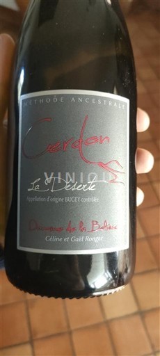 Savoie og Bugey Bugey-Cerdon Domaine La Belle Cerdon La Désert Ikke årgangsbestemt
