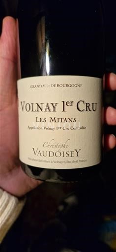 Borgoña No especificado Premier Cru Christophe Vaudoisey Les Mitans Sin añada