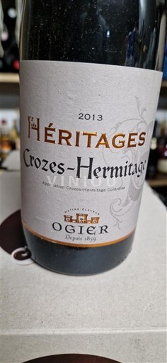 Thung lũng Rhône Crozes-hermitage Ogier Héritages 2013