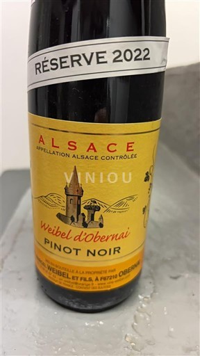 Alsace Weibel d'Obernai Réserve 2022
