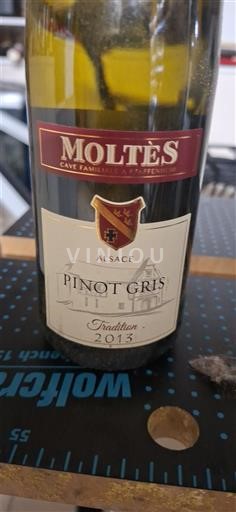Alsácia Moltes Tradition 2013