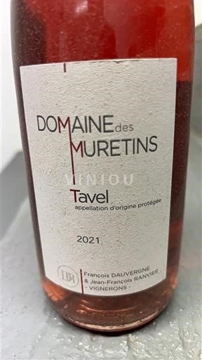 Vale do Ródano Tavel Domaine S Muretins 2021