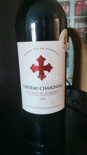 Bordeaux Lalande-de-Pomerol Château Chaigneau 2016