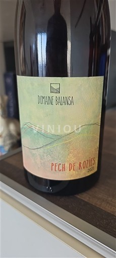 Langvedok Minervois Domaine Balansa Pech de Rozies 2021