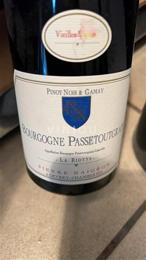 Bourgondië Bourgogne-passetoutgrain Pierre Naigeon La Riotte 2012