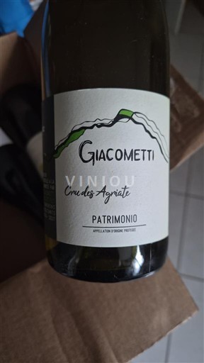 Corse Patrimonio Giacometti Cru des Agriate 2022