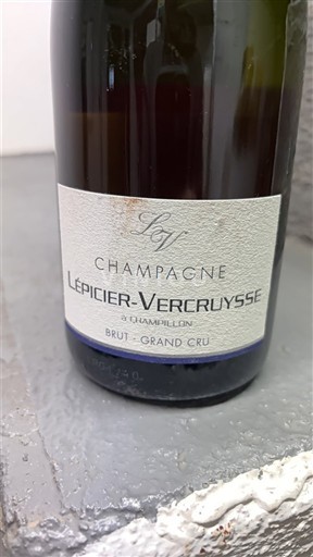 Champaña Champán Grand Cru Lepicier-Vercruysse 2024