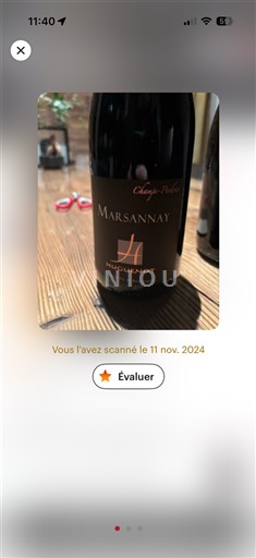 Bourgogne Marsannay Huguenot Coligny-Perles 2023