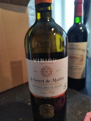 Bordeaux Entre-deux-mers Le Secret de Marlène 2019