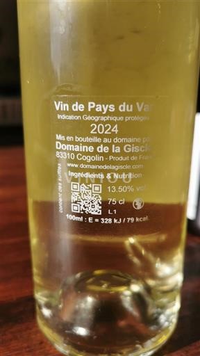 Provence, hạ lưu Rhône, Corse Var Domaine La Giscle Irrésistible 2024
